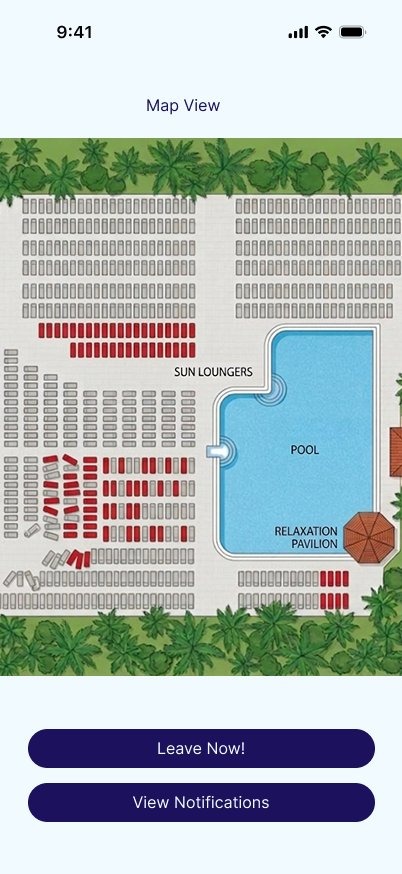 Live pool map